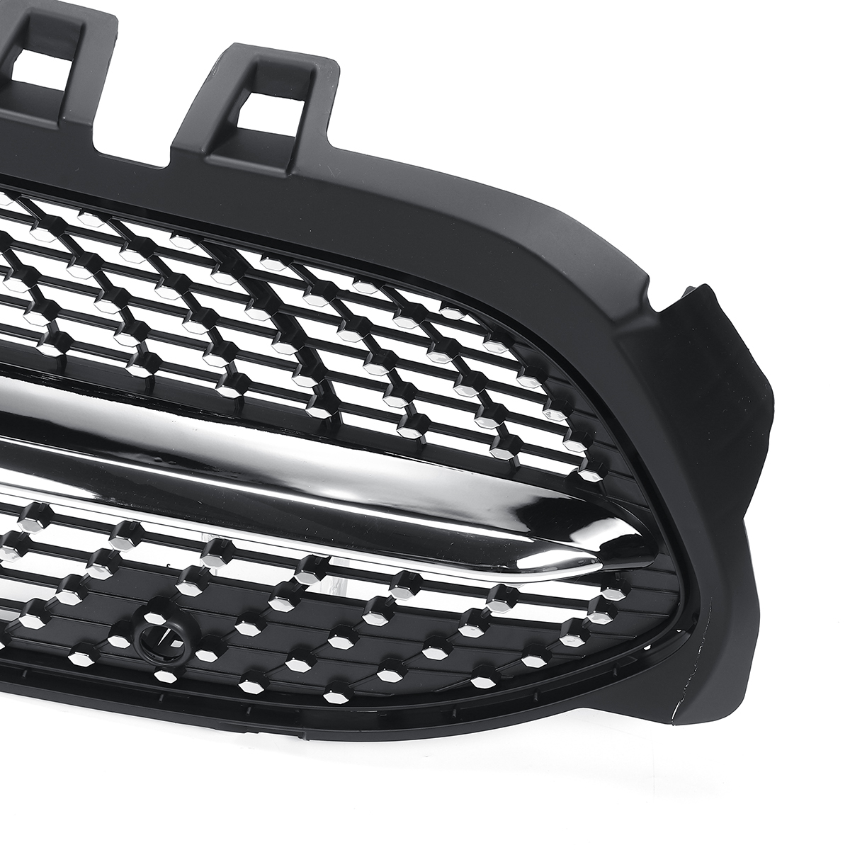 Diamond Front Grille Grill with Camera for Benz W177 A250 A200 A35 AMG 2019+