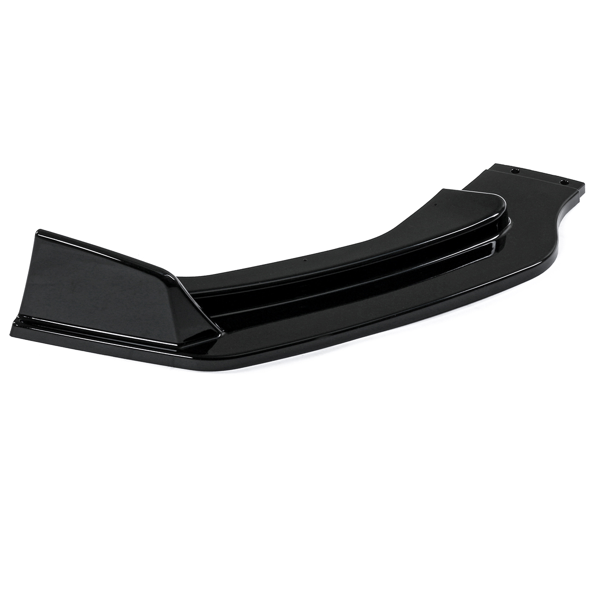 3 Pcs/Set Glossy Black Front Bumper Canard Chin Lip Spoiler Spliters for Infiniti Q50 Q50S Q50L 2014-2017