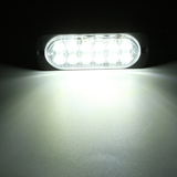 12V-24V 36W 12 LED Recovery Strobe Grill Breakdown Flashing Light Warning Lamp Indicator Lamp - Auto GoShop