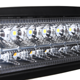 1PCS 6Inch 18LED Flood LED Work Light Bar 18W Amber White for off Road Truck SUV