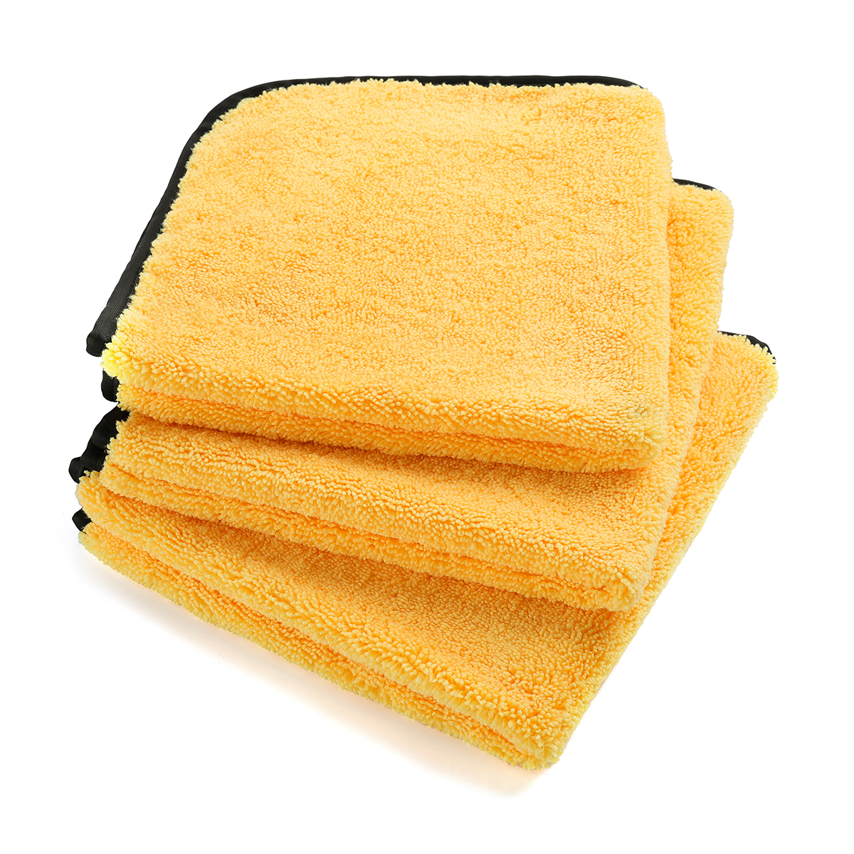 MATCC 12PCS Super Absorbent Microfiber Car Cleaning Towels Cleaning Cloths Vehicle Professional Care Washable Multi Use