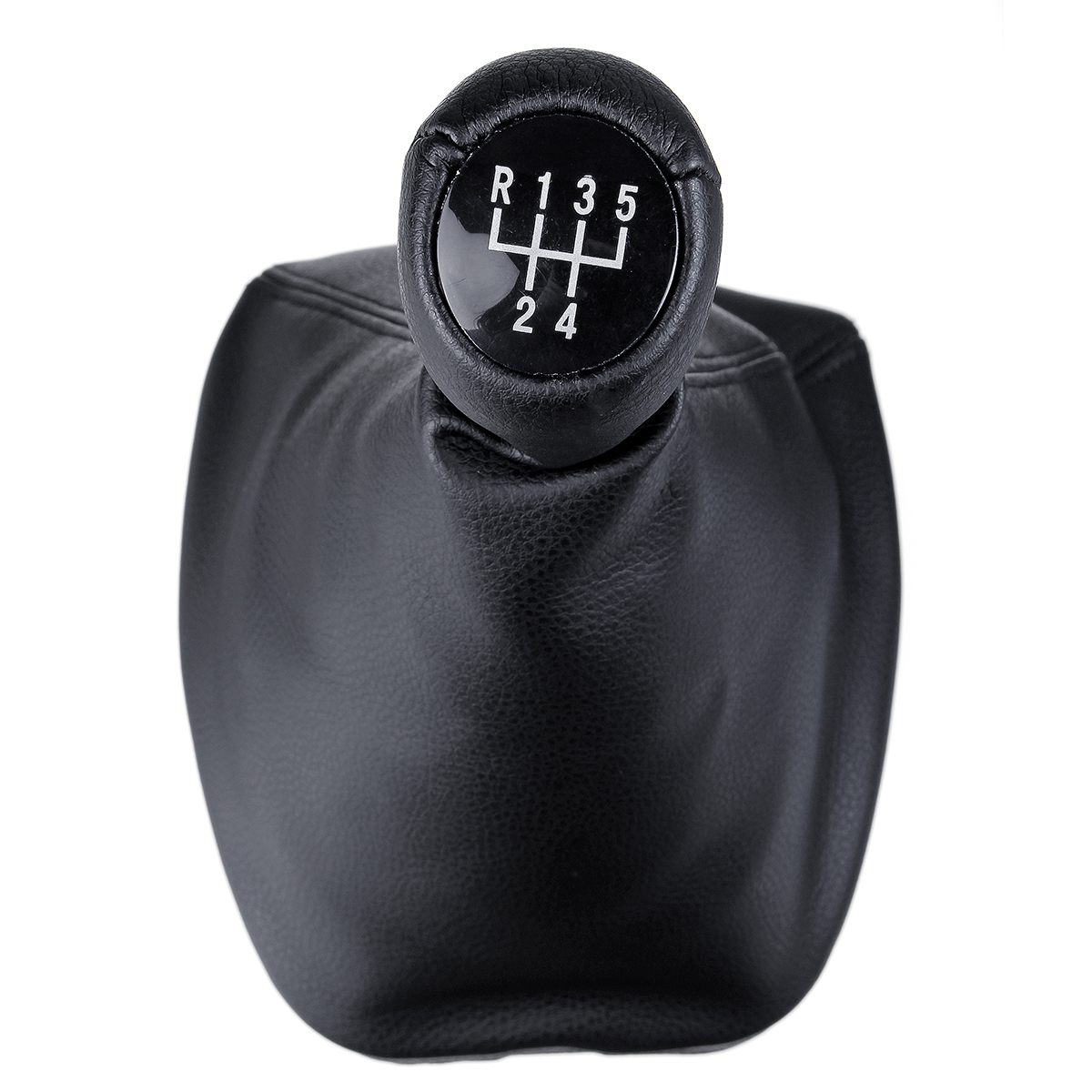 5 Speed Gear Shift Knob Gaiter Boot Cover PU Leather for BMW 3 Series E46 1997-2005 LHD