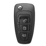 3 Button Flip Folding Remote Key 433Mhz 4D63 Chip for Ford Focus Mondeo C S MAX