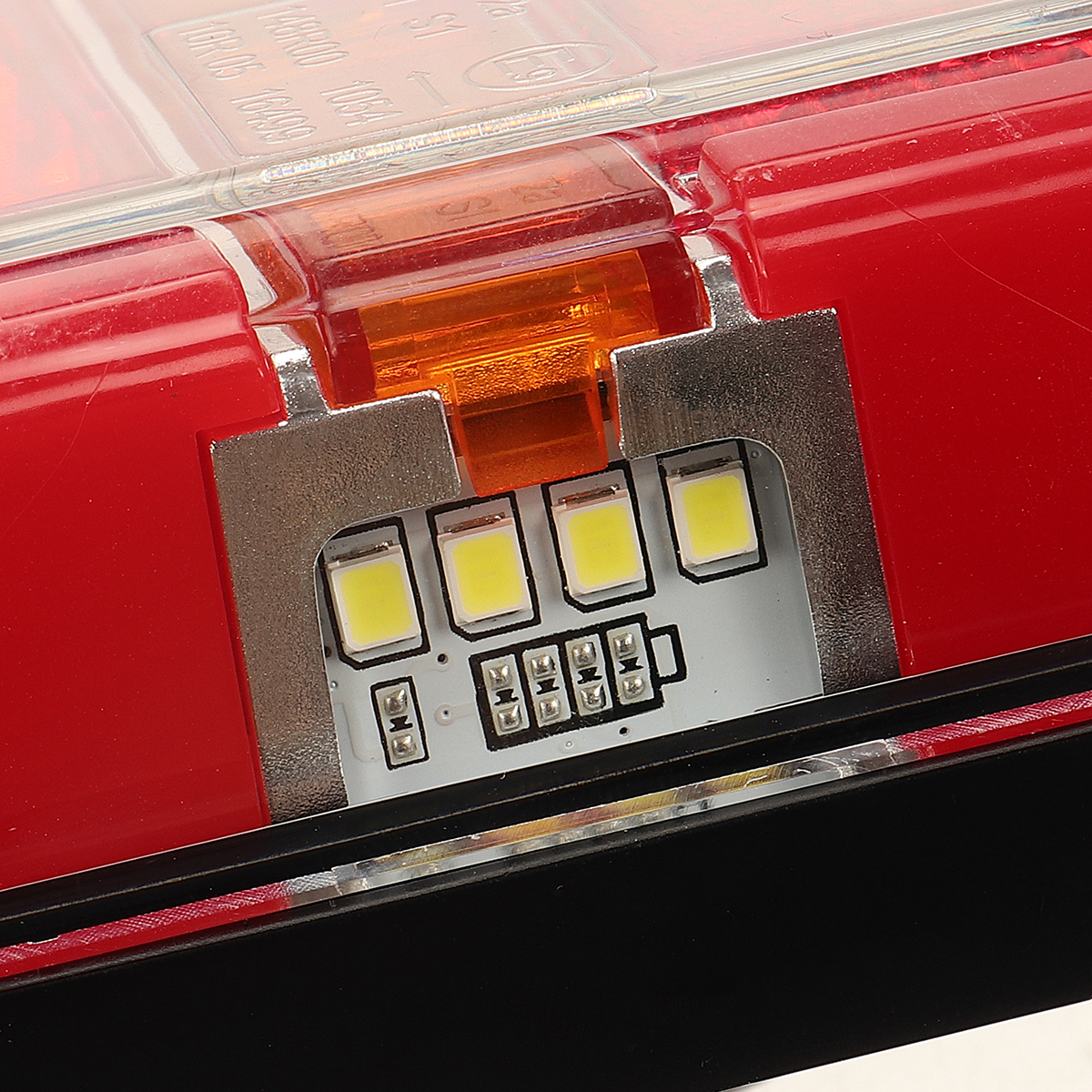 2Pcs 12-24V 2835 LED Rear Tail Stop Lights Indicator Lights for Trailer Caravan Van Truck Lorry
