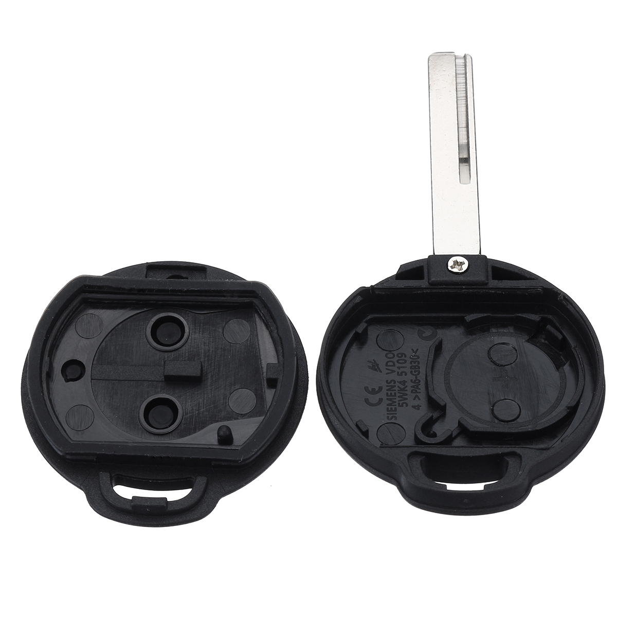 2 Buttons Remote Key Case Fob Shell for Benz Mercedes Smart Forfour