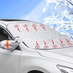 Car Windshield Snow Cover Magnetic Edge Frost Guards Protector Sun Shade