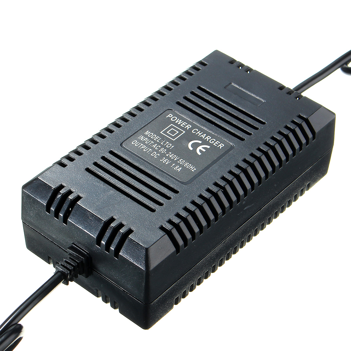 DC 36V 1.6A - 1.8A Amp Battery Charger with Plug for Electric Bike Scooter - Auto GoShop