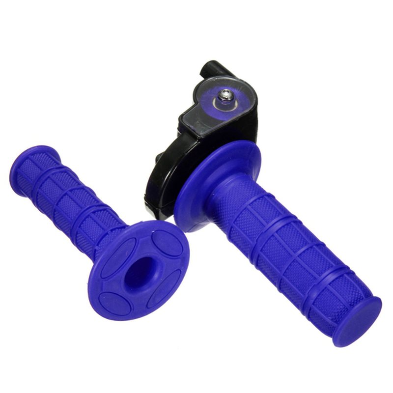 22Mm Throttle Grips Twist with Cable Quick Action for 140Cc 150Cc Pit Dirt Bike Blue