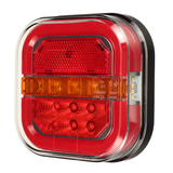 2Pcs 12-24V 2835 LED Rear Tail Stop Lights Indicator Lights for Trailer Caravan Van Truck Lorry
