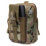 Waterproof Nylon Military Tactical Molle Waist Pack Utility Pouch Emergency Pocket Bag