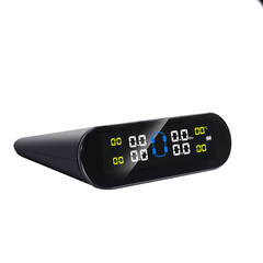 Car Tire Pressure Monitoring TPMS Tire Pressure Detection Vehicle Solar Power Charging Digital LCD Display Auto Security Alarm Systems