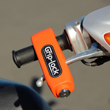 Grip-Lock Motorcycle Handlebar Lock Brake Throttle Grip anti Theft Security Lock for Scooter ATV Dirt Bike Handle Bar Universal