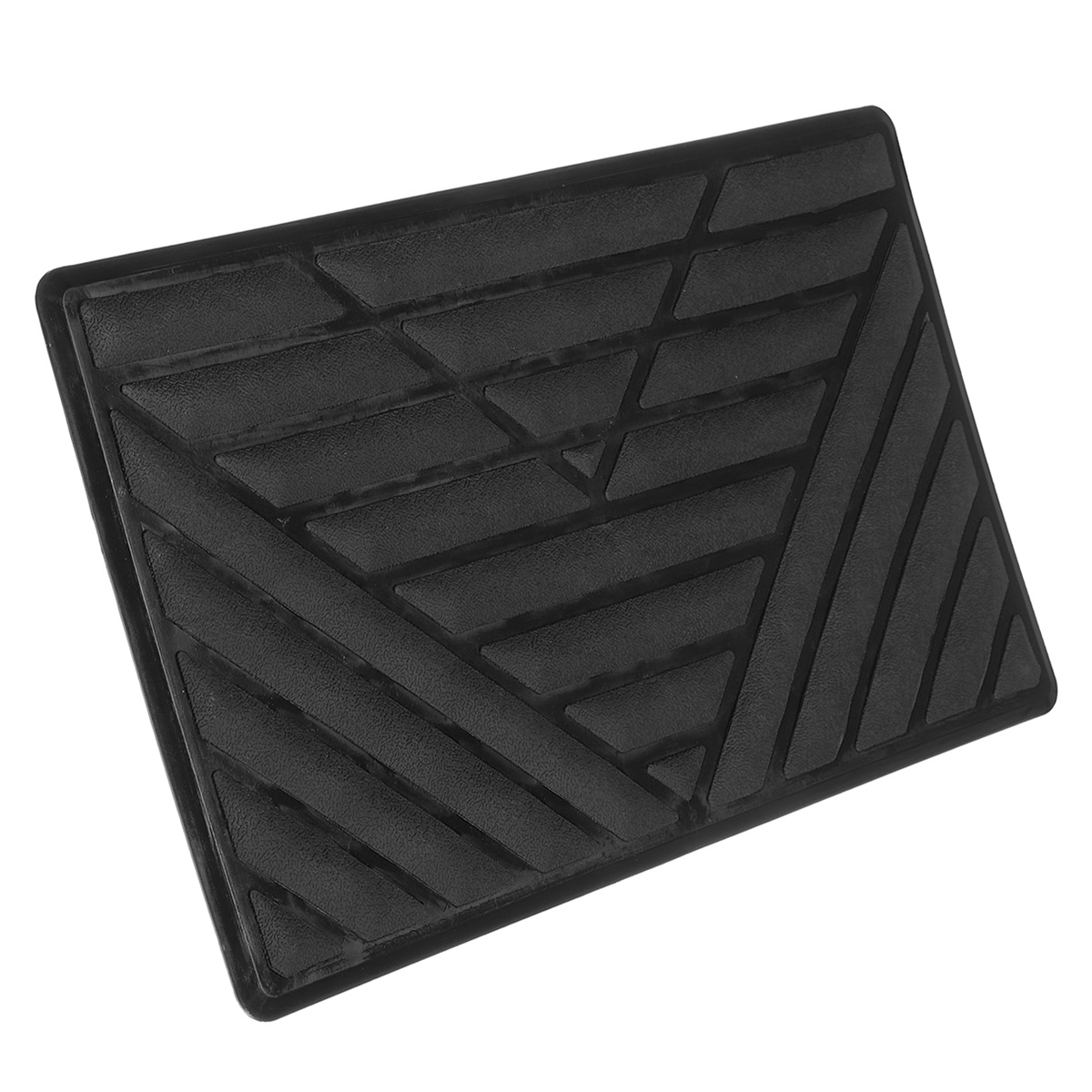 25X15Cm Heel Pad Foot Rest Pedal Plate Floor Mat Carpet Hole Cover Style