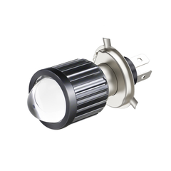 12V-80V 12W 1200LM Motorcycle H4 LED Headlight Bulb Super Bright Lens Headlamp Hi/Lo Beam Dual Color 6000K 3000K - Auto GoShop