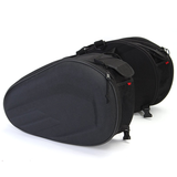 36-58L Motorcycle Side Saddlebags Soft Seat Luggage Pannier Saddle Bag with Waterproof Cover Universal