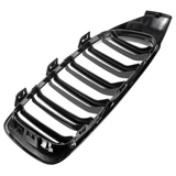 Pair Front Kidney Sport Grills Grille Glossy Black Double Line for BMW F32/F33/F36 4-Series