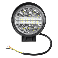 4 Inch Square/Round LED Work Light Spot Flood Driving Light Truck off Road Tractor - Auto GoShop