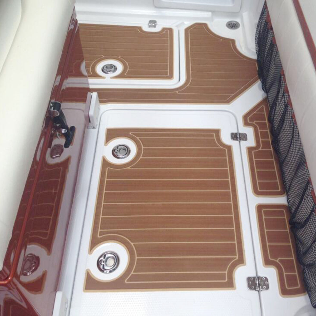 6Mm 2400X900X6Mm Marine Flooring Faux Teak EVA Foam Boat Decking Sheet - Auto GoShop