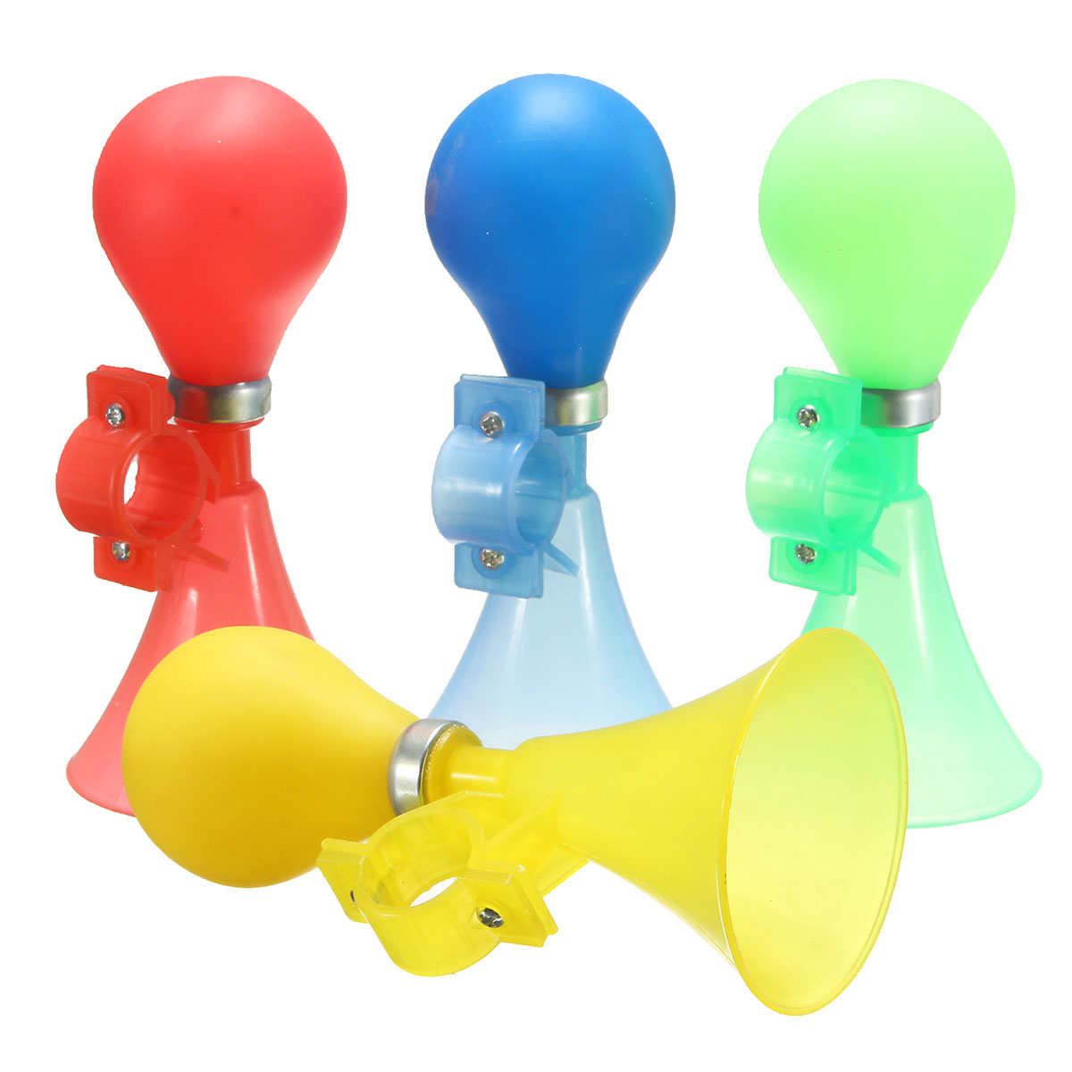 Squeeze Honking Horn Hooter Bell Cycle Hooter for Kids Children Bicycle Bike 4Colour