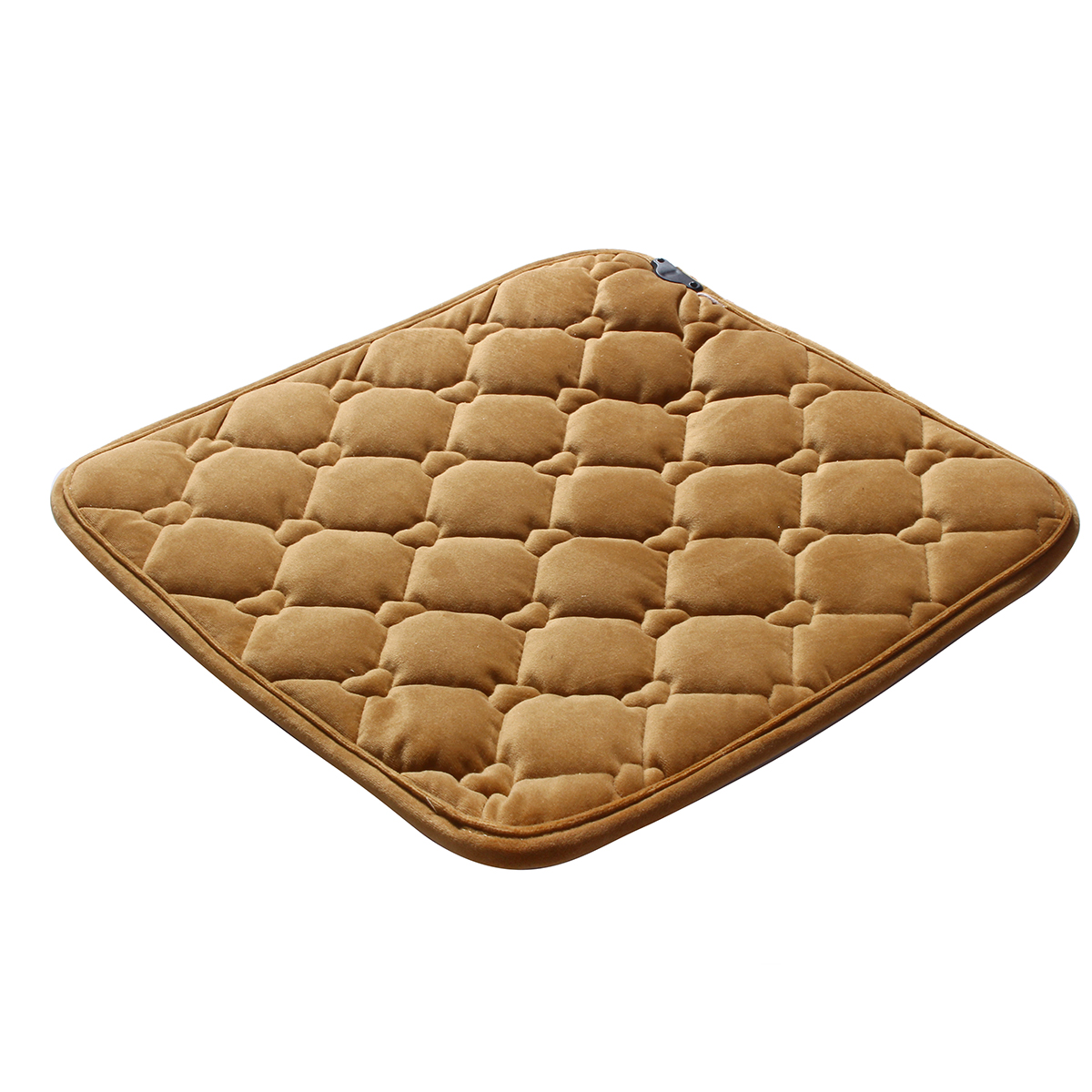 43*43Cm Car Plush Heated Seat Cushion Seat Warmer Winter Household Cover Electric Heating Mat - Auto GoShop
