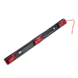 9LED Truck Tailgate 14 Inch LED Light Bar Strip Clearance Side Marker Lamp Red