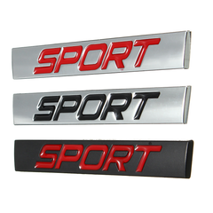 Car Sticker Rear Fender Emblem Badge Metal Sport for Jetta Golf Polo - Auto GoShop