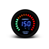 2 Inch 52Mm Digital Turbo Boost/Water/Oil Temp/Pressure/Tachometer/Egt Monitor Racing Gauge