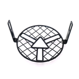 Motorcycle Black Grill Mesh Headlight Cover Retro Vintage Arrow Style Side Mount Mask CG125 GN125 - Auto GoShop