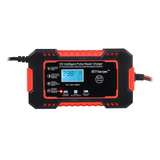 12V 6A Battery Charger Touch Screen Pulse Repair LCD Display for Car Motorcycle Lead-Acid Start-Stop Dry Water Battery