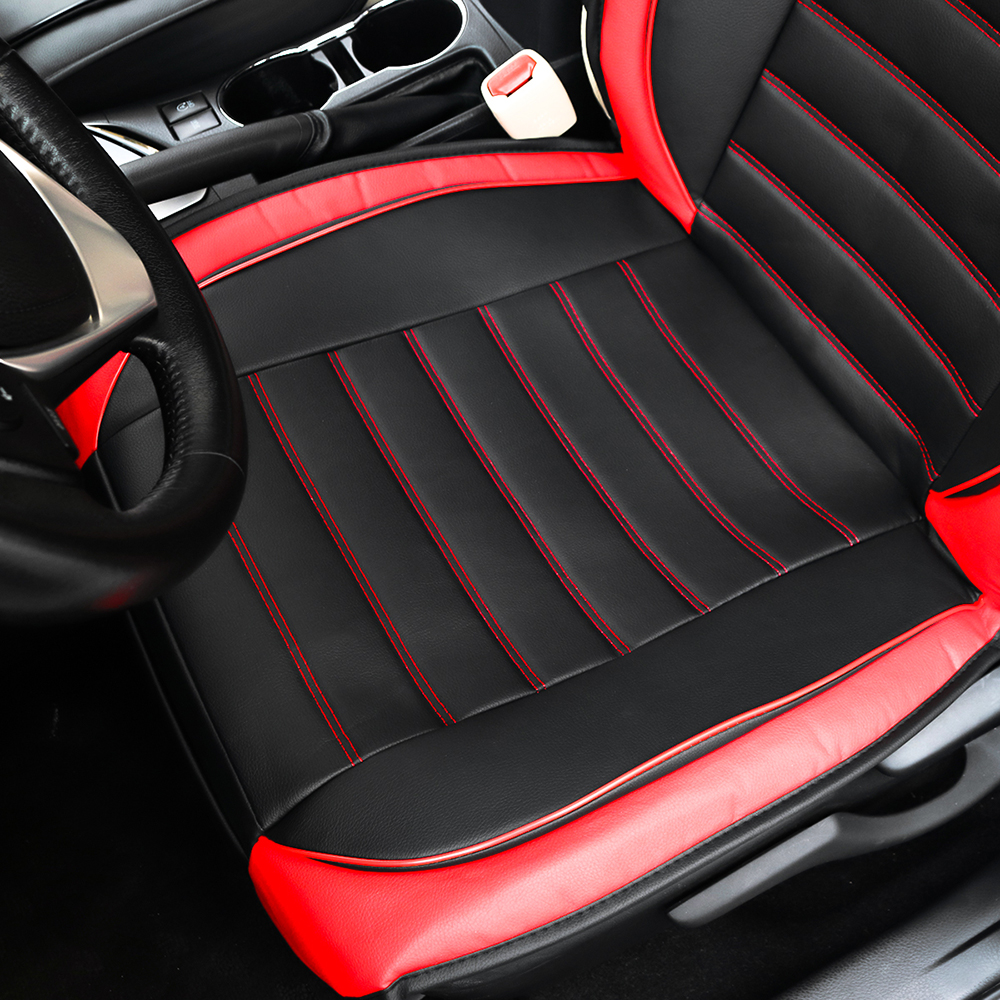 Imars SC3 Universal Car Front Seat Mat Covers PU Leather Breathable Cushion Pad - Auto GoShop