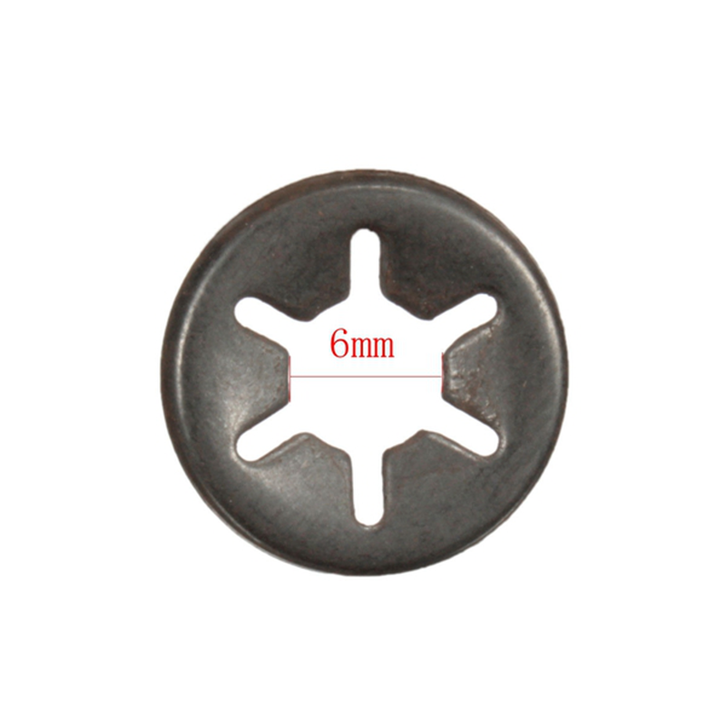 3Mm 4Mm 5Mm 6Mm Plum Clamp Flange Shaft Positioning Meson Push on Fasteners Locking Speed Clips