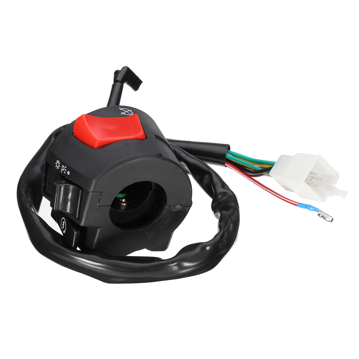 7/8Inch 12V Motorcycle Handlebar Horn Turn Signal Light Headlight Control Start Switch - Auto GoShop