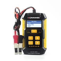 KONNWEI KW510 12V 5A Full Automatic Car Battery Tester Charger Repairing Tool 3 in 1 Wet Dry Lead Acid Car Battery Repair Tool Agm Gel