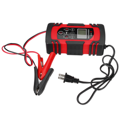 100W 12V/24V LCD Car Battery Charger Pulse Trickle Motorcycle Boat RV Maintainer Smart Repair Battery Charging Activation - Auto GoShop