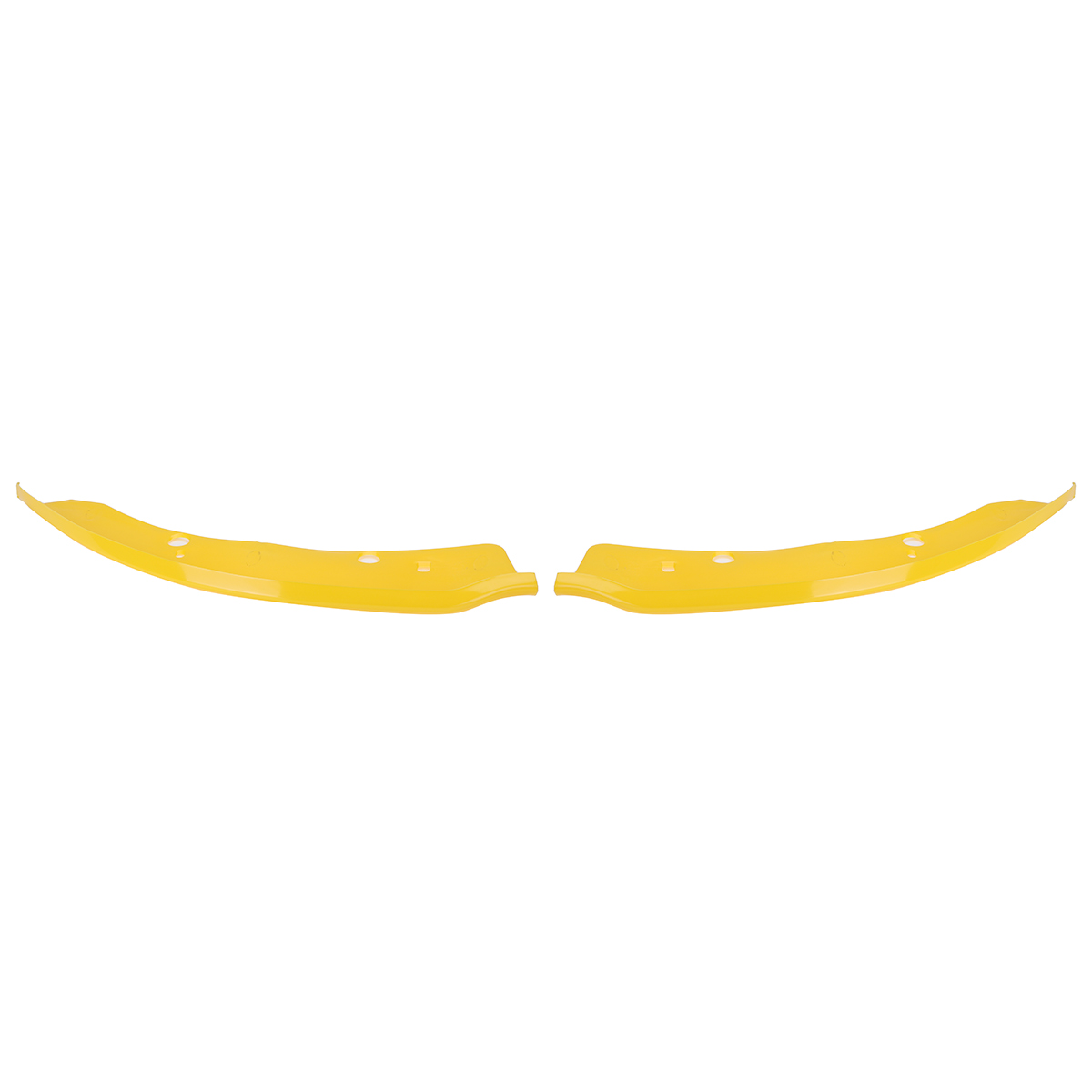 Front Bumper Lip Splitter Protector Yellow for Dodge Charger SRT Scat Pack 2015-2019