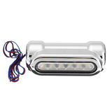 12V 2X Motorcycle LED White Driving DRL Indicator Amber Turn Signal Lights Crash Bar Lamp - Auto GoShop
