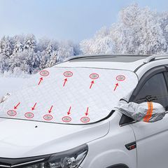Car Windshield Snow Cover Magnetic Edge Frost Guards Protector Sun Shade