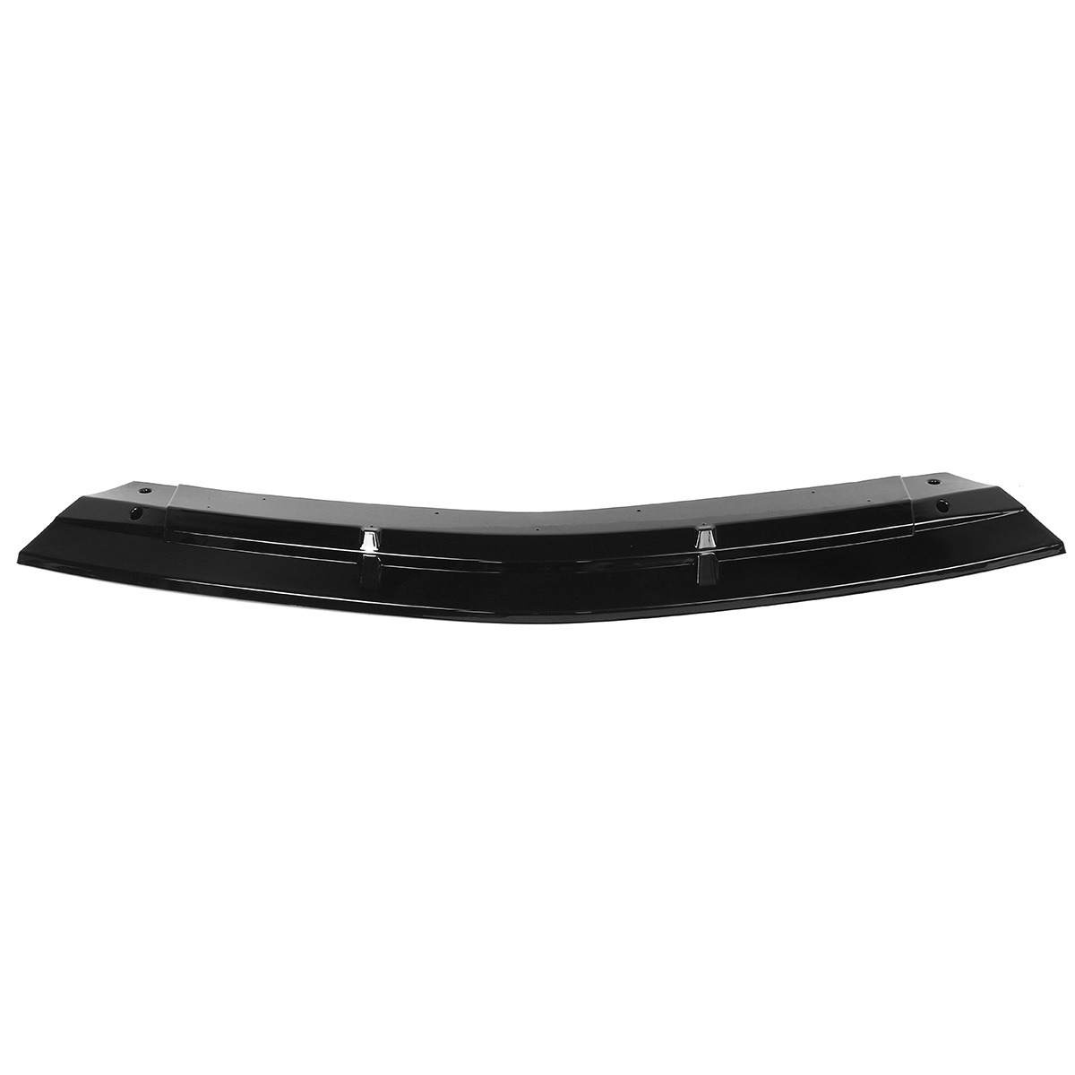 3Pcs Glossy Black Front Bumper Protector Lip Spoiler Covers Trim for Mercedes Benz Cla-Class W117 2016-2020