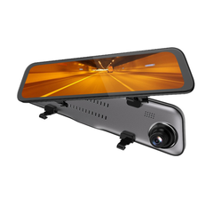 E-ACE 12 Inch 2K Car DVR Stream Media Rearview Mirror Night Vision Dash Cam Video Recorder Auto Registrar Support 1080P Rear View Camera - Auto GoShop