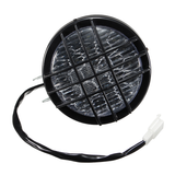 5Inch LED Motorcycle Grill Headlight Headlamp Light for Harley Chopper Bobber - Auto GoShop
