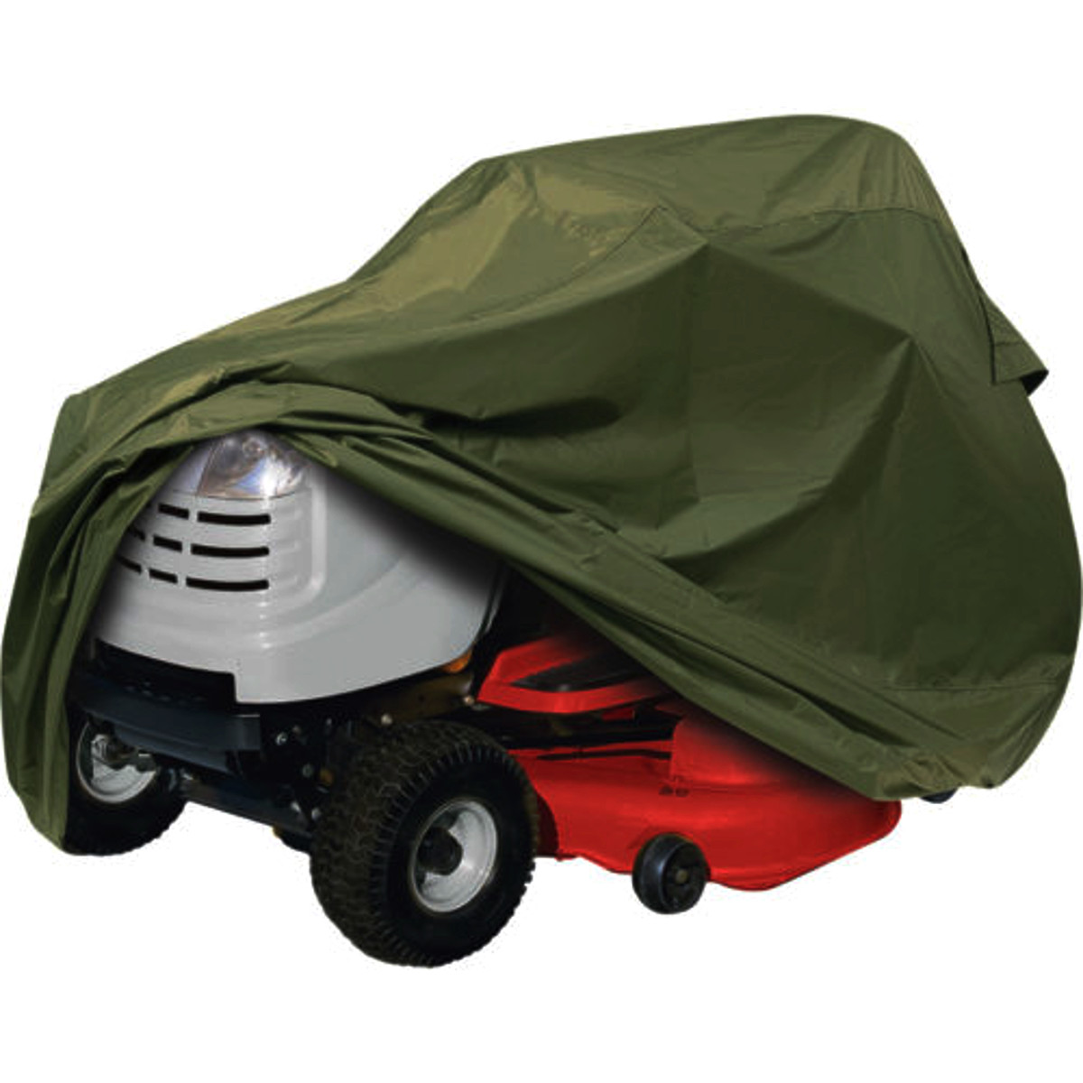 82X111X116Cm Army Green Lawn Mower Cover Dust Rain Waterproof UV Protection