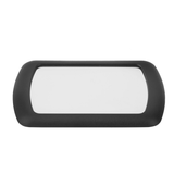 SHUNWEI Car Sun Visor Makeup Mirrors Interior Sun-Shading Cosmetic Mirror ABS Black