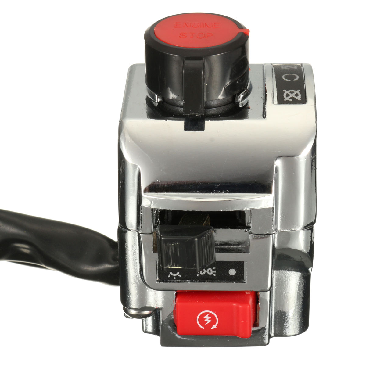 7/8 Inch Handlebar Horn Turn Signal Light Start Control Switch Motorcycle Universal - Auto GoShop