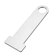 2Pcs Heavy Duty Helmet Lock Anti-Theft PIN Locking Chain Buckle Lock Secure Motorcycle Gear