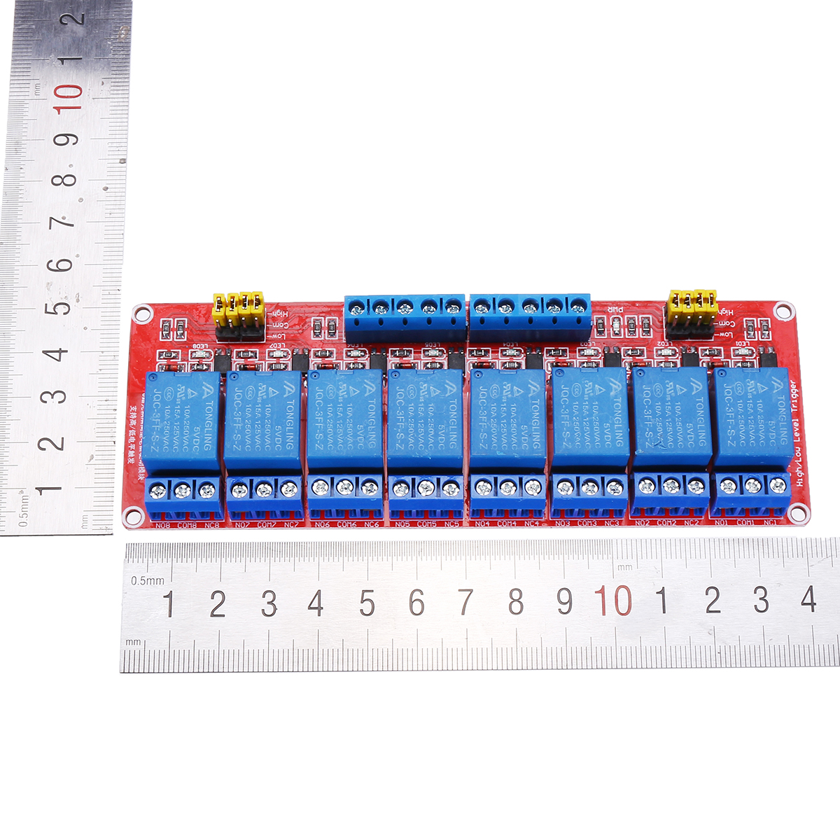 5V 1 / 2 / 4 / 8 Channel Relay High Low Level Optocoupler Module for PI