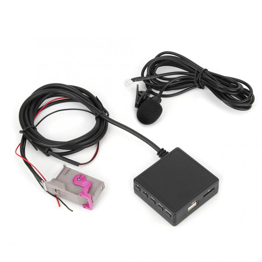 RNS-E CD AUX Audio Input Cable Card Bluetooth U Disk for Audi A3 A4 A6 A8 TT