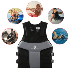 Swimming Buoyancy Aid Life Jacket Vest Adult Kids Boating XS/S/M/L/XL/2XL/3XL - Auto GoShop