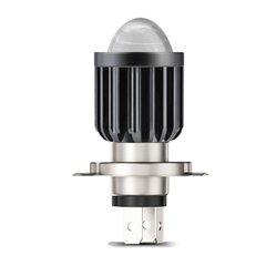 12V-80V 12W 1200LM Motorcycle H4 LED Headlight Bulb Super Bright Lens Headlamp Hi/Lo Beam Dual Color 6000K 3000K - Auto GoShop