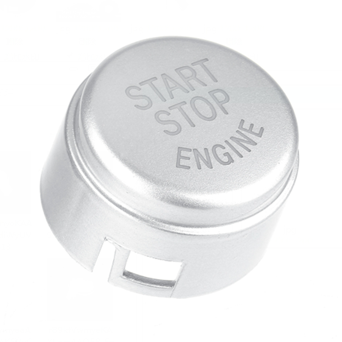 1PCS Start Stop Engine Button Switch Cover Silver for BMW 5 6 7 F01 F02 F10 F11 F12 2009-2013