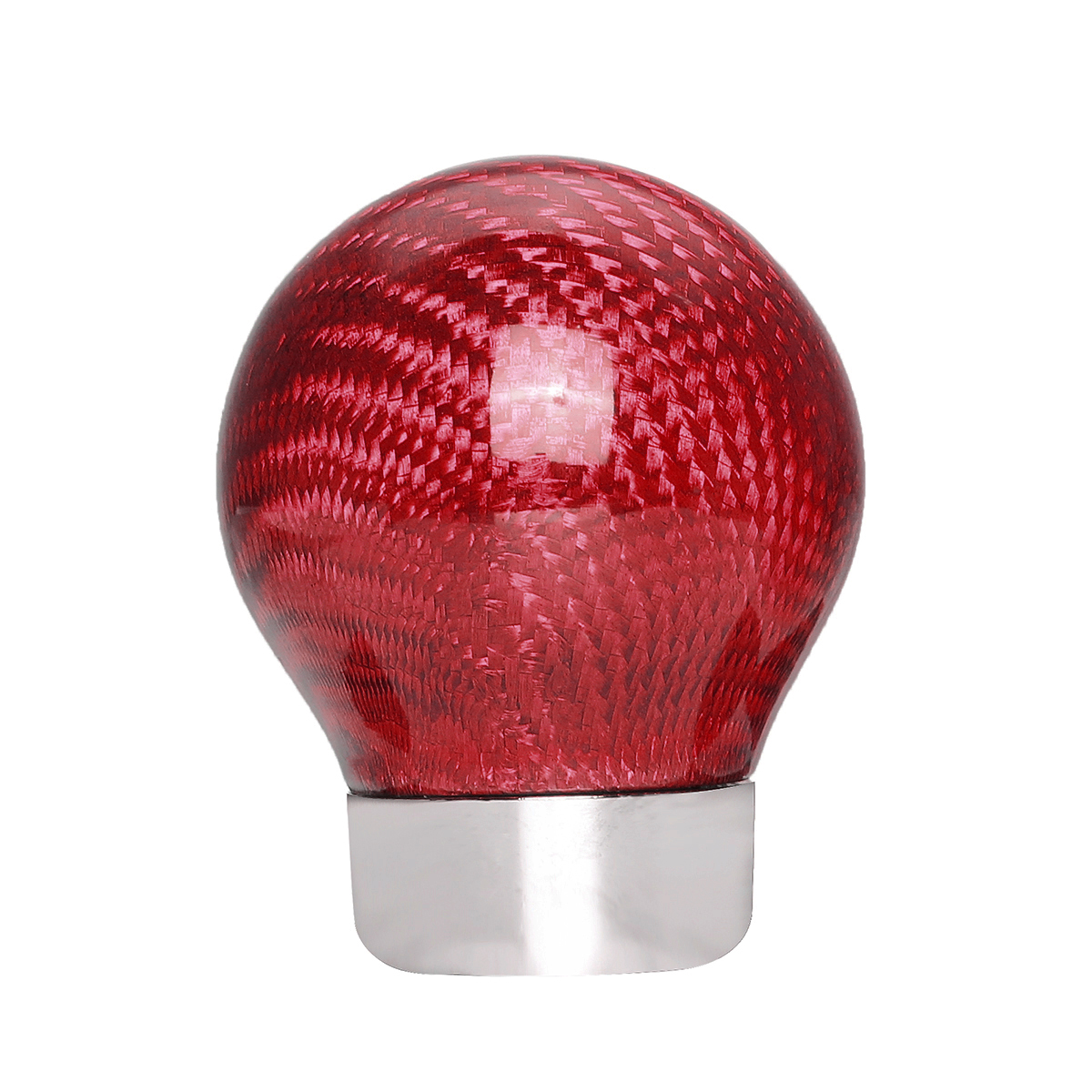 Universal Carbon Fiber Color Gear Shift Knob with 8MM 10MM 11MM 12MM Adapters - Auto GoShop